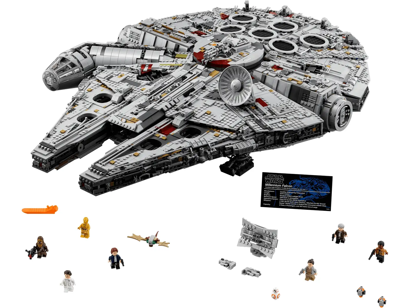 Star Wars Millennium Falcon LEGO Set